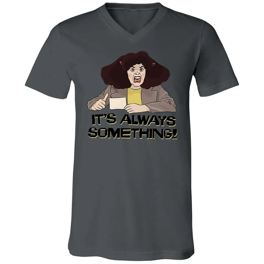 Unisex V-Neck T-Shirt - PC6CZHPD - Asphalt - 16