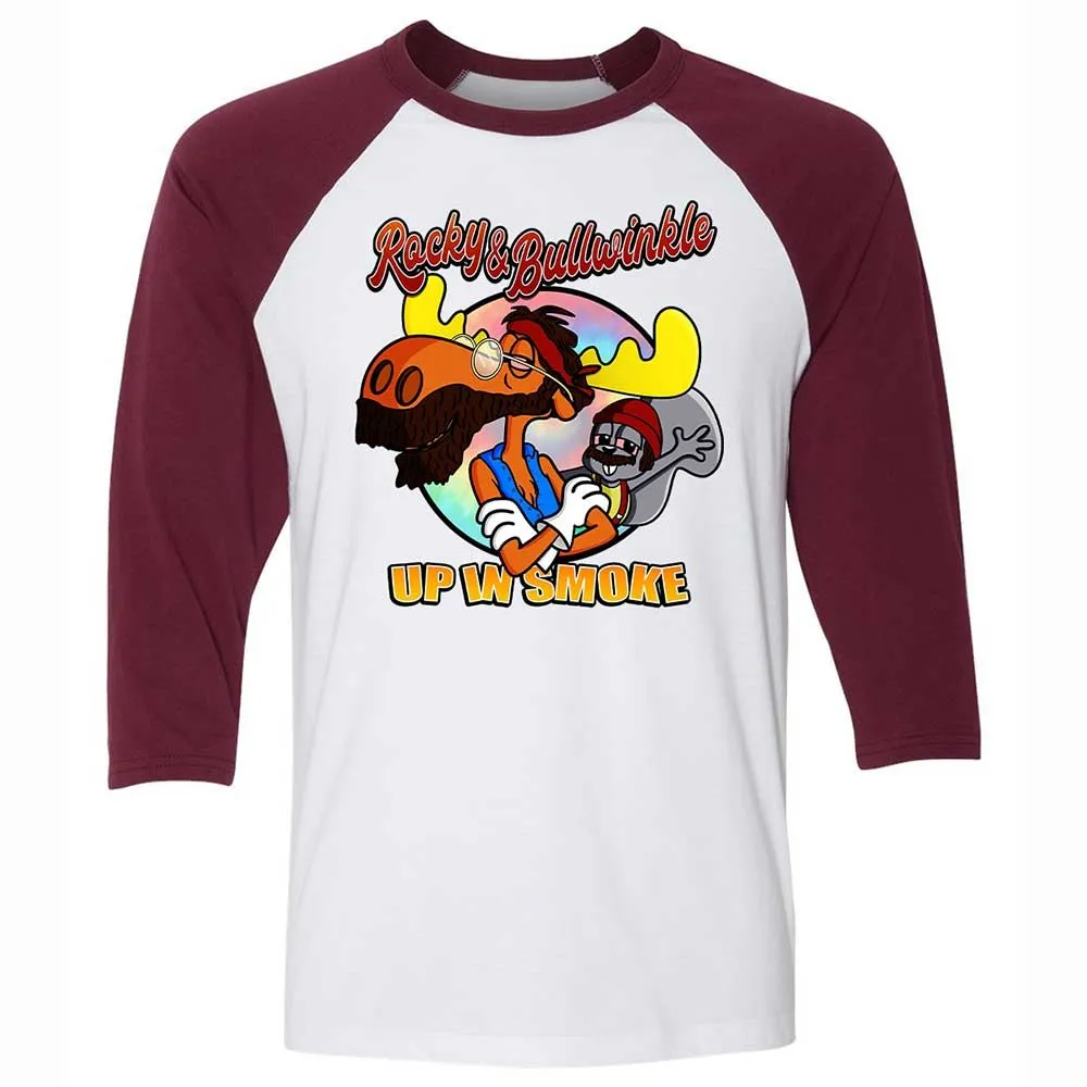 Funny Up In Smoke - White/Maroon - 7