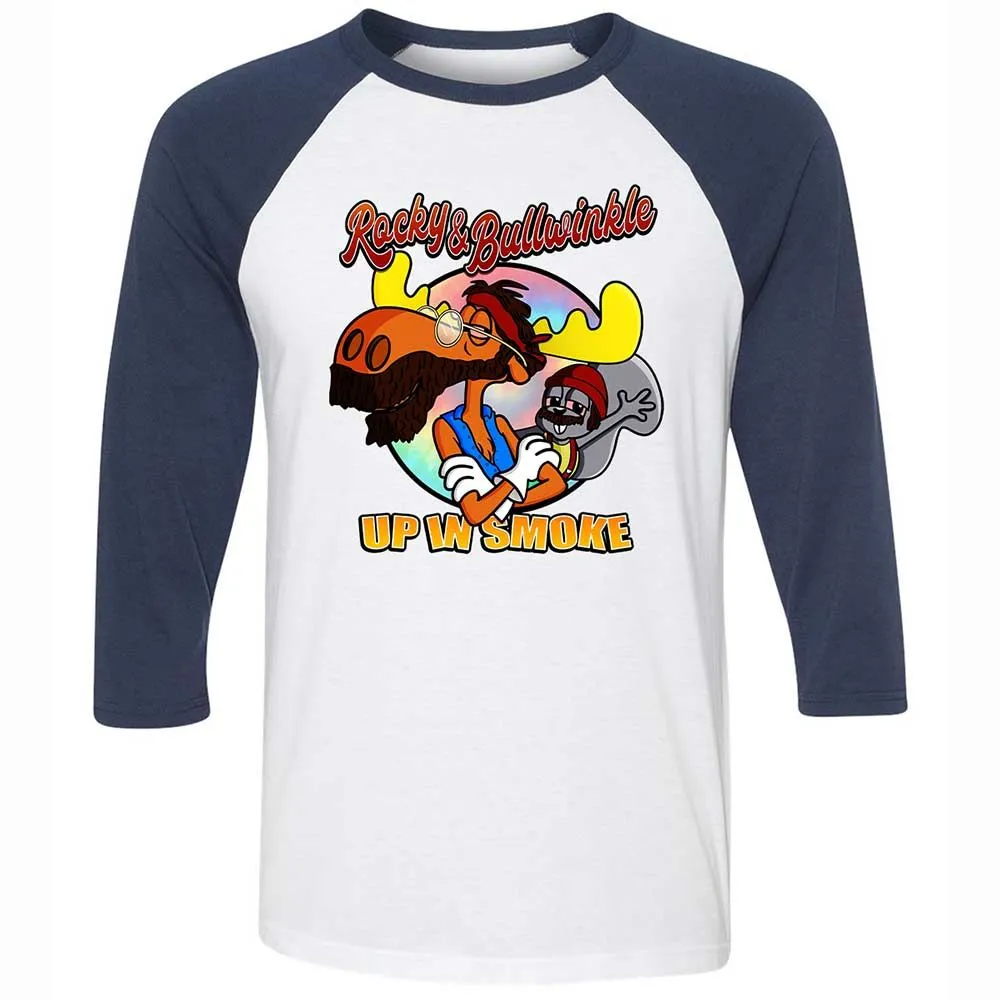 Funny Up In Smoke - White/Navy - 8