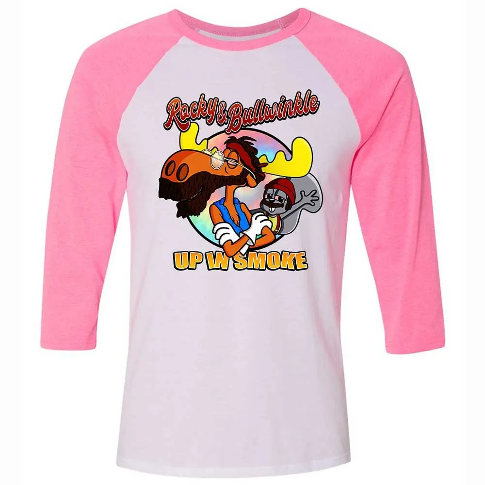 Funny Up In Smoke - White/Neon Pink - 12