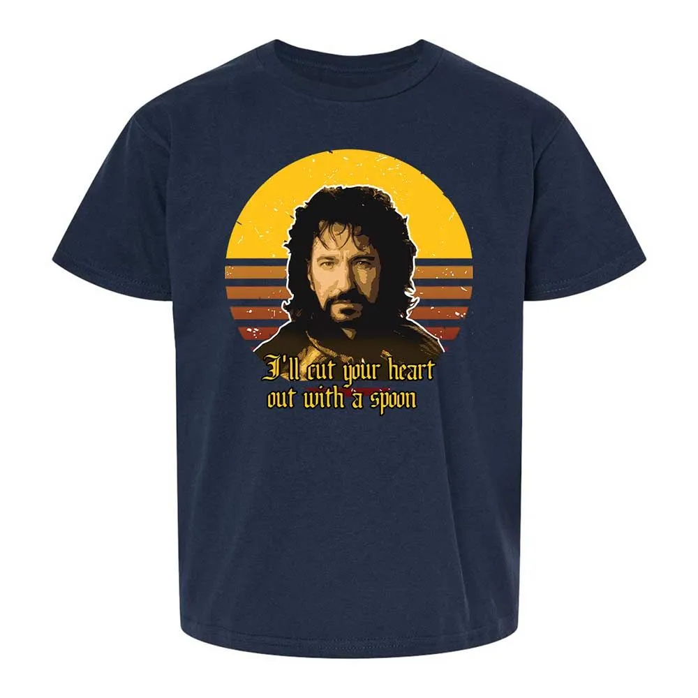 I'll Cut Your Heart Out - Navy - 8