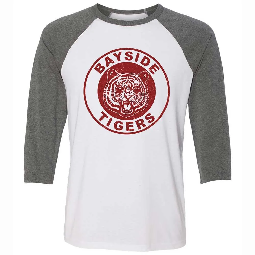Bayside High School Tigers - White/Deep Heather - 11