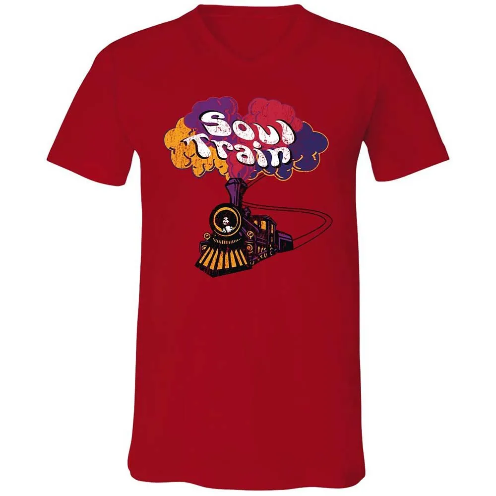 Unisex V-Neck T-Shirt - N4ZZG242 - Red - 5