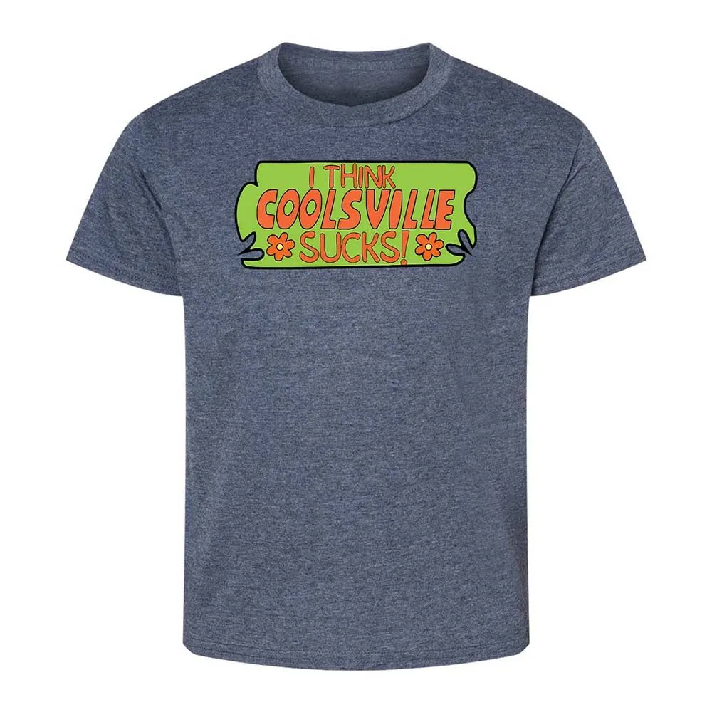 I Think Coolsville Sucks - Heather Navy - 15