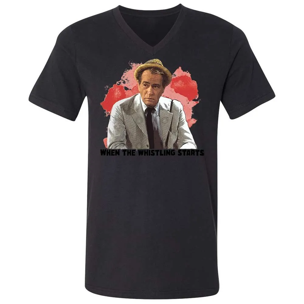 Unisex V-Neck T-Shirt - SKZ93UKW - Black - 11