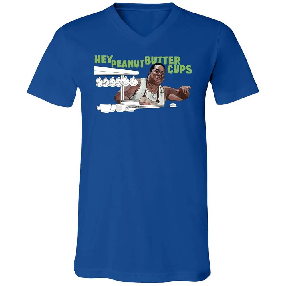 Unisex V-Neck T-Shirt - HWVL5234 - True Royal - 3