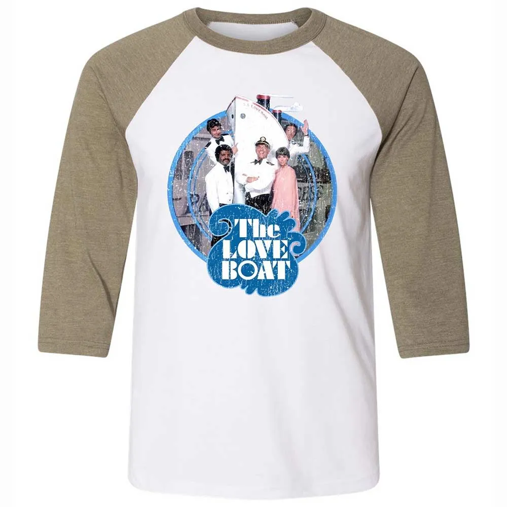 Unisex 3/4 Baseball Tee - 5G2VY8KX - White/Heather Olive - 4