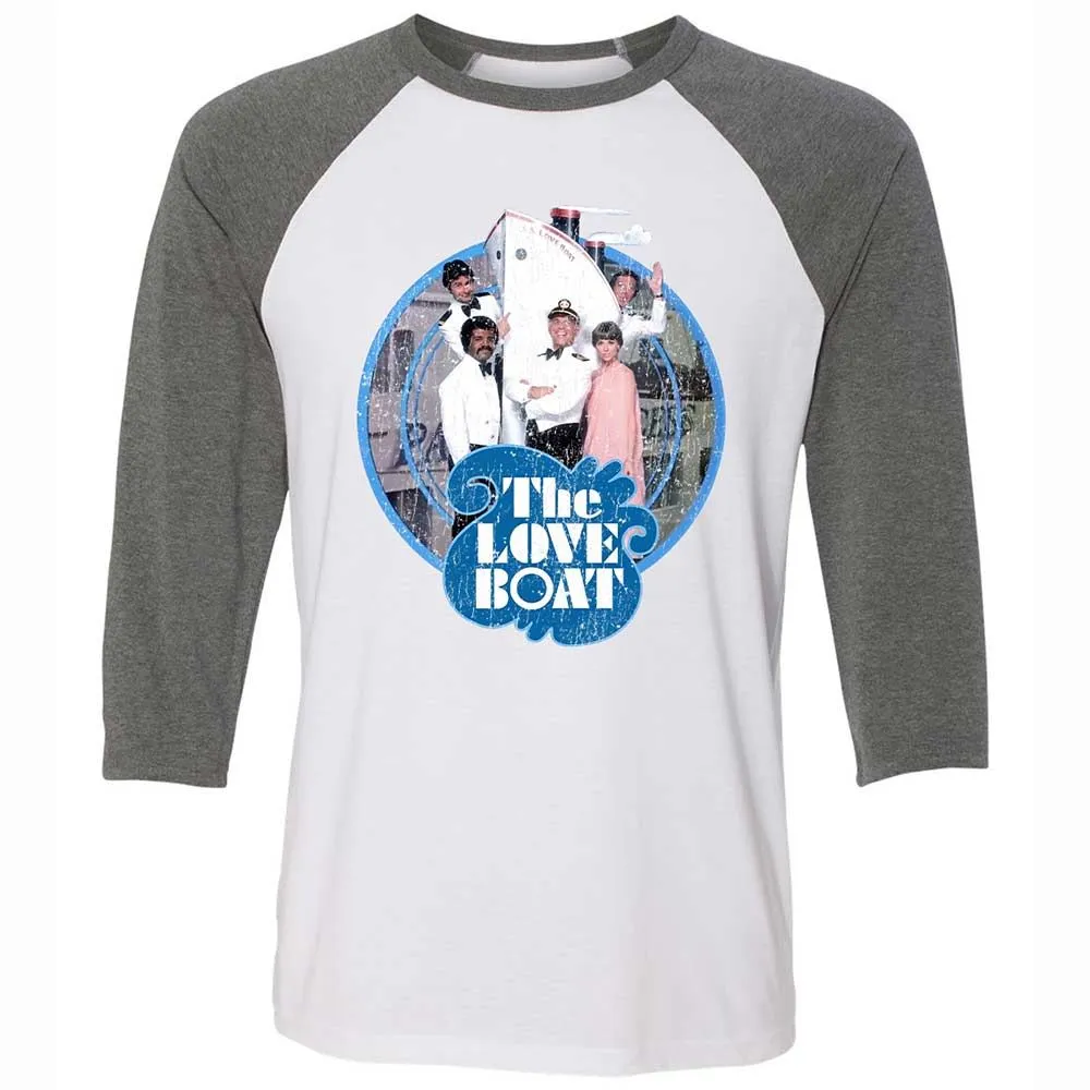 Unisex 3/4 Baseball Tee - 5G2VY8KX - White/Deep Heather - 11