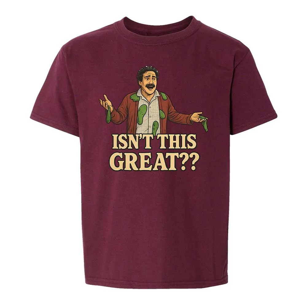 Kids T-Shirt - HUB7W3G5 - Maroon - 19