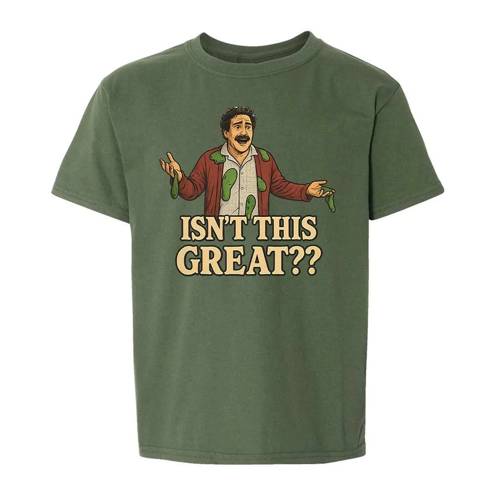 Kids T-Shirt - HUB7W3G5 - Military Green - 20