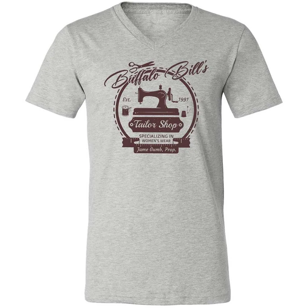 Unisex V-Neck T-Shirt - 7J74FXUU - Athletic Heather - 2