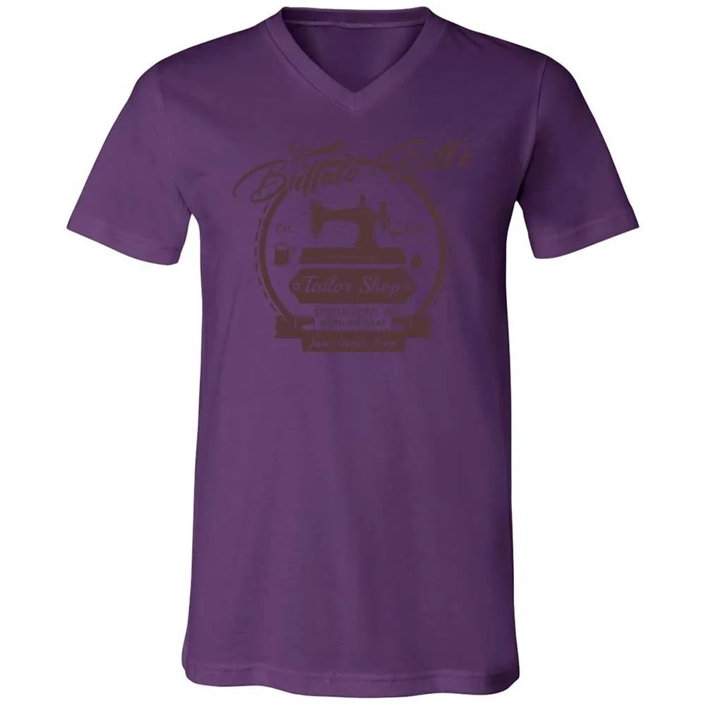 Unisex V-Neck T-Shirt - 7J74FXUU - Team Purple - 10