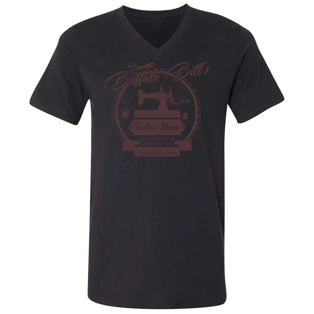 Unisex V-Neck T-Shirt - 7J74FXUU - Black - 11