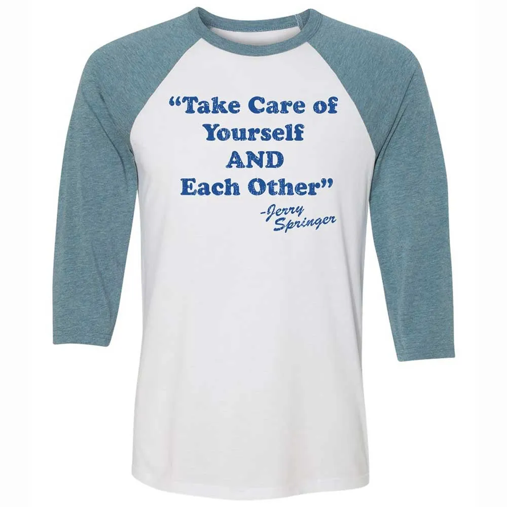 Take Of Yourself And Each Other - White/Denim - 3