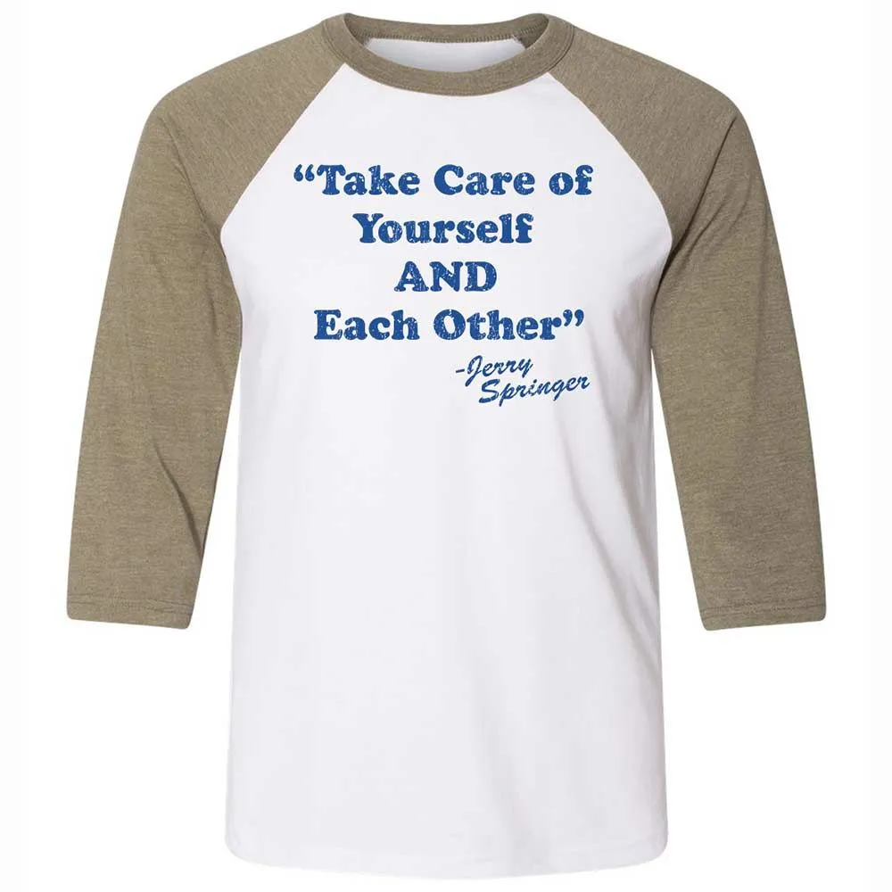 Take Of Yourself And Each Other - White/Heather Olive - 4