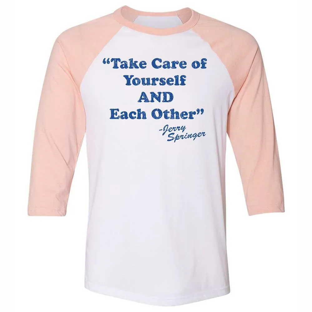 Take Of Yourself And Each Other - White/Heather Peach - 5