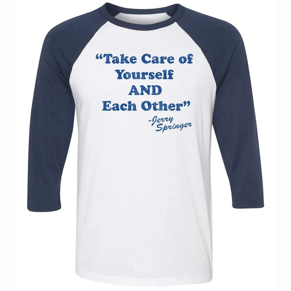 Take Of Yourself And Each Other - White/Navy - 8