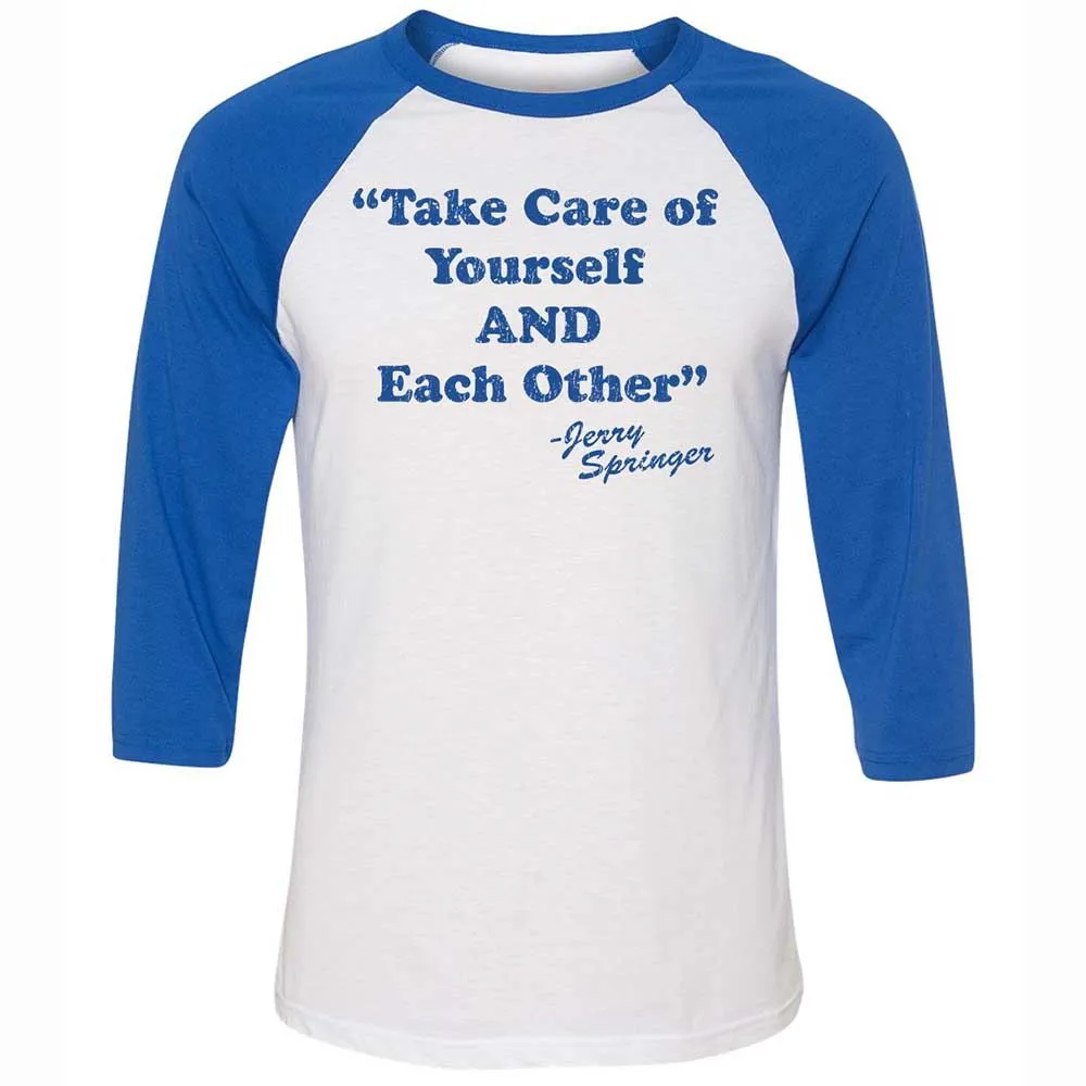 Take Of Yourself And Each Other - White/True Royal - 10