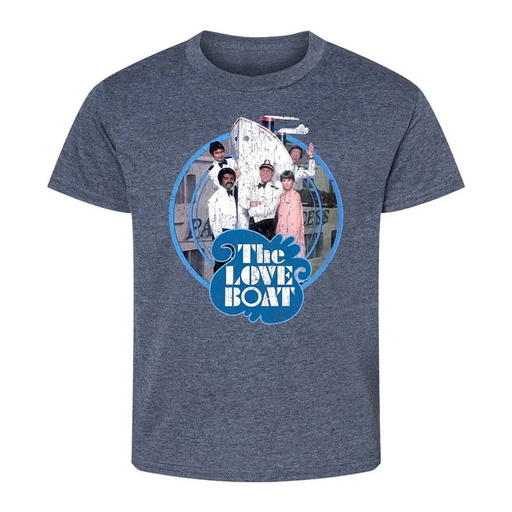 Kids T-Shirt - H1FB5KGM - Heather Navy - 15