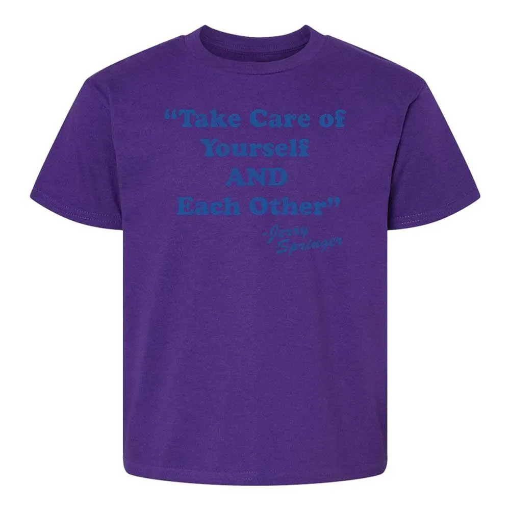 Take Of Yourself And Each Other - Purple - 11