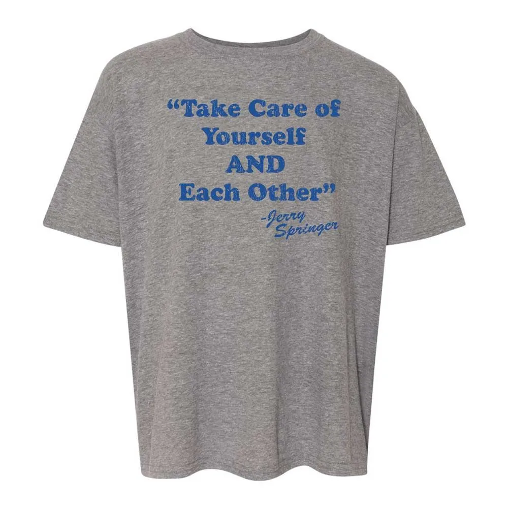 Take Of Yourself And Each Other - Graphite Heather - 18