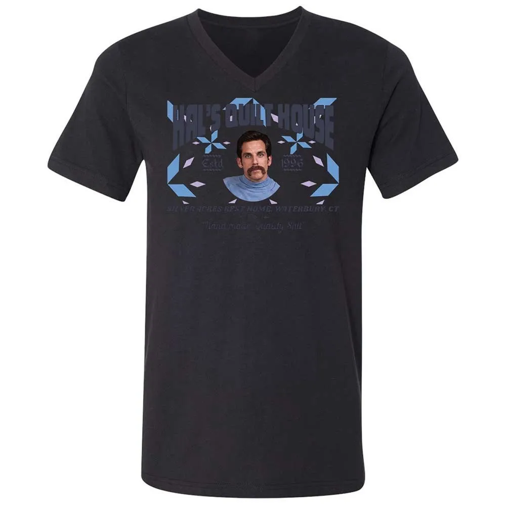 Unisex V-Neck T-Shirt - 36S9GH1R - Black - 11