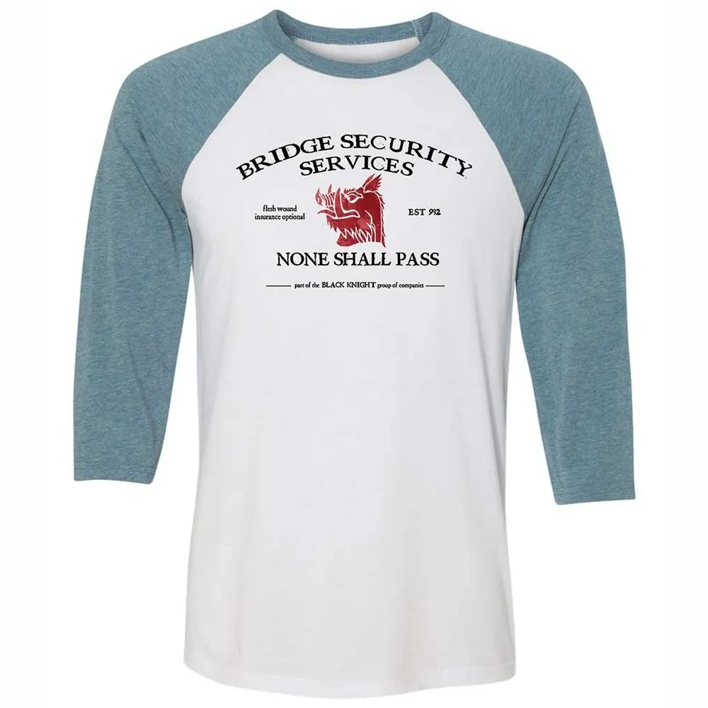 Unisex 3/4 Baseball Tee - 3WMV3F3F - White/Denim - 3