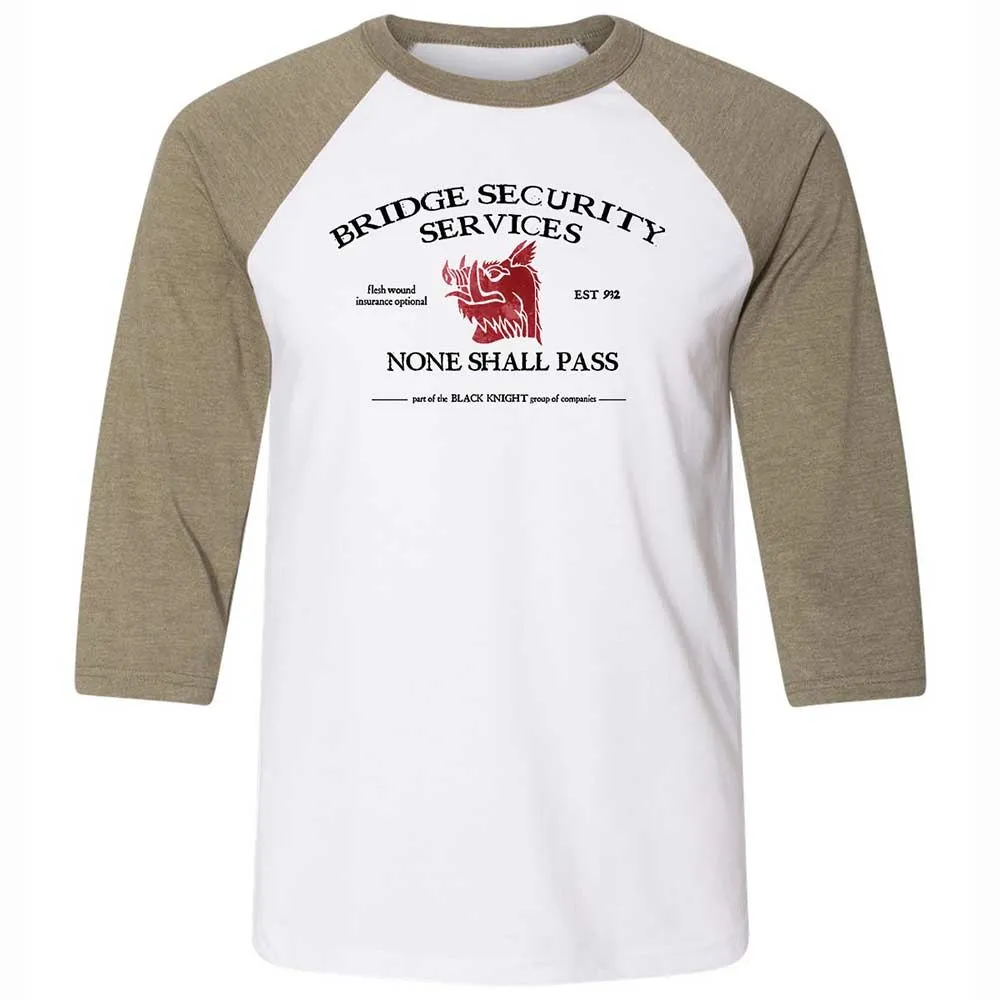 Unisex 3/4 Baseball Tee - 3WMV3F3F - White/Heather Olive - 4