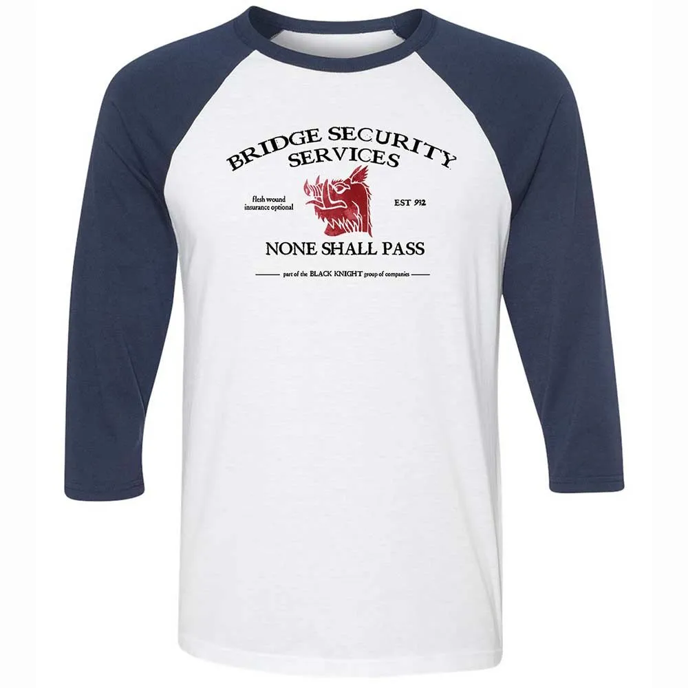 Unisex 3/4 Baseball Tee - 3WMV3F3F - White/Navy - 8