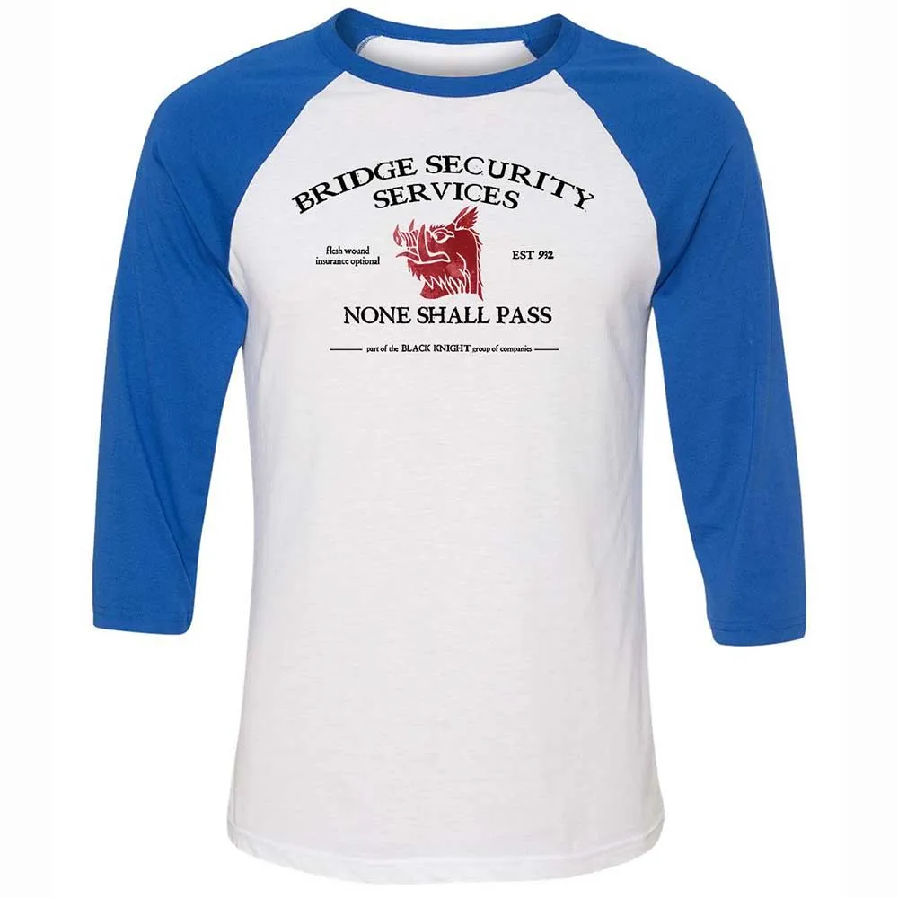 Unisex 3/4 Baseball Tee - 3WMV3F3F - White/True Royal - 10
