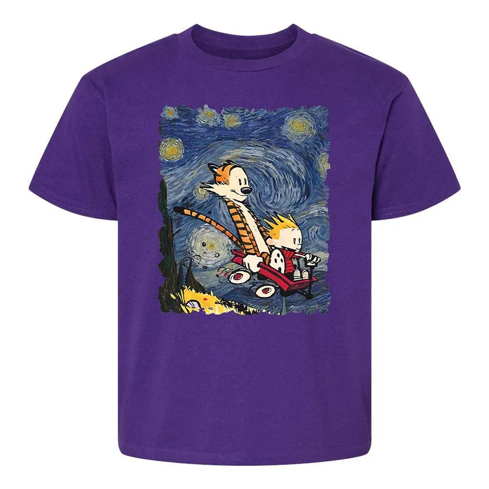 Kids T-Shirt - 17RQCS71 - Purple - 11