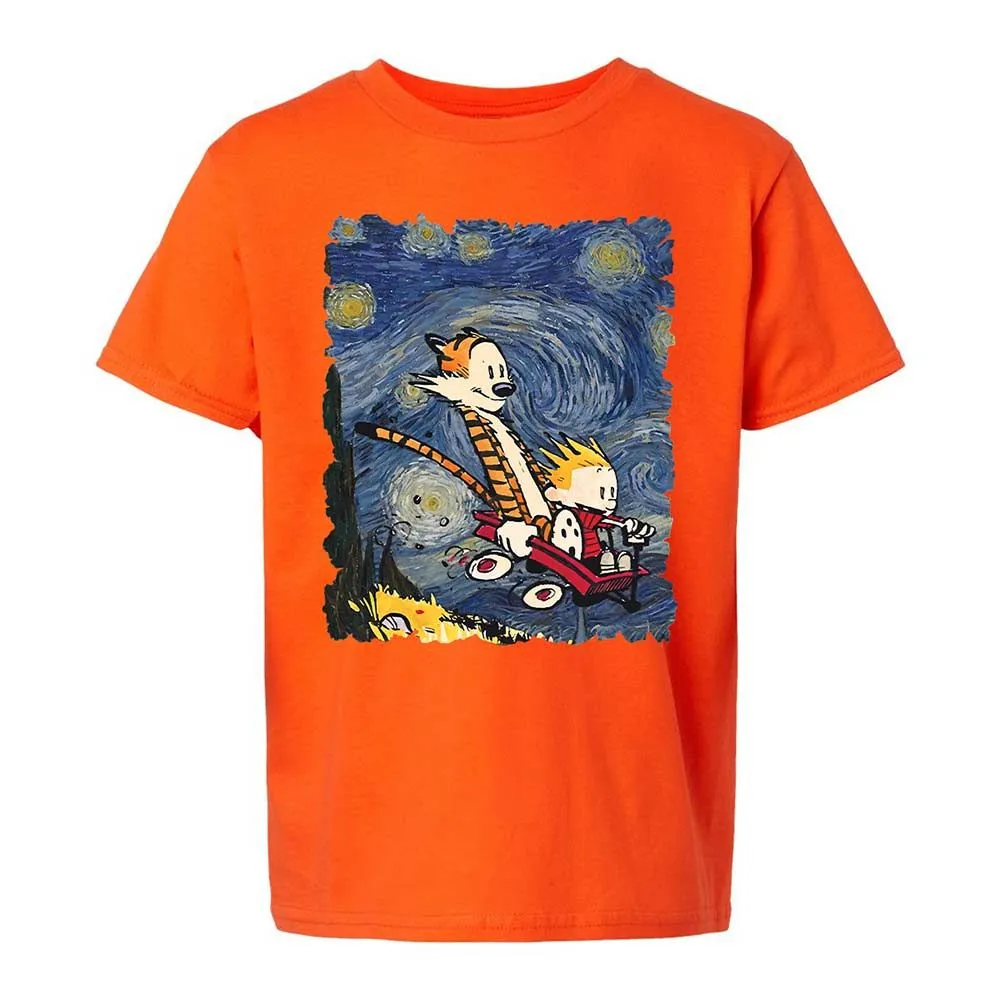 Kids T-Shirt - 17RQCS71 - Orange - 13