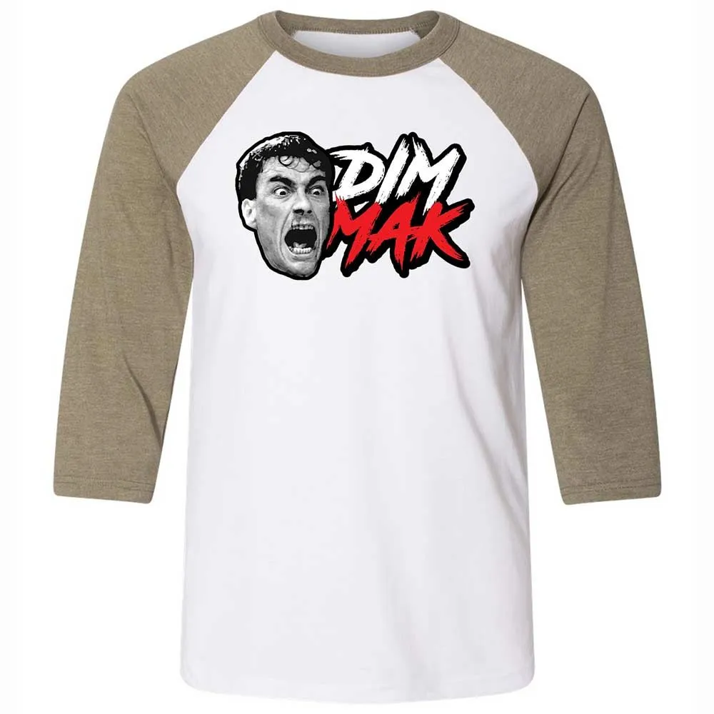 Unisex 3/4 Baseball Tee - AAPFTLS2 - White/Heather Olive - 4