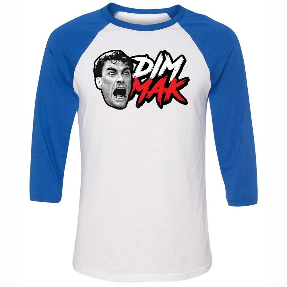 Unisex 3/4 Baseball Tee - AAPFTLS2 - White/True Royal - 10