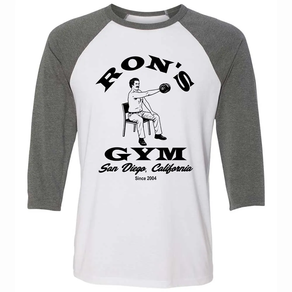 Unisex 3/4 Baseball Tee - 1R34SE9J - White/Deep Heather - 11