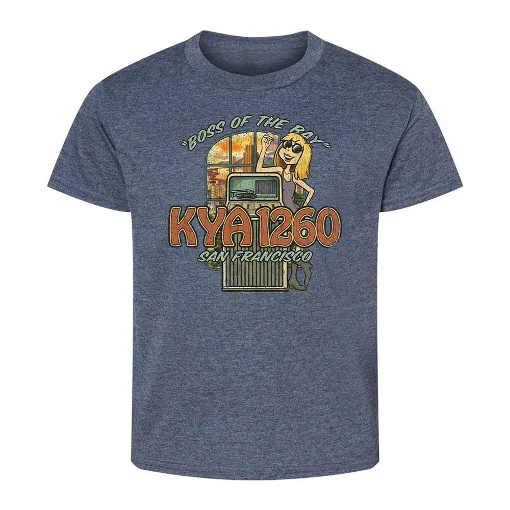 Kids T-Shirt - 2UTENRRP - Heather Navy - 15