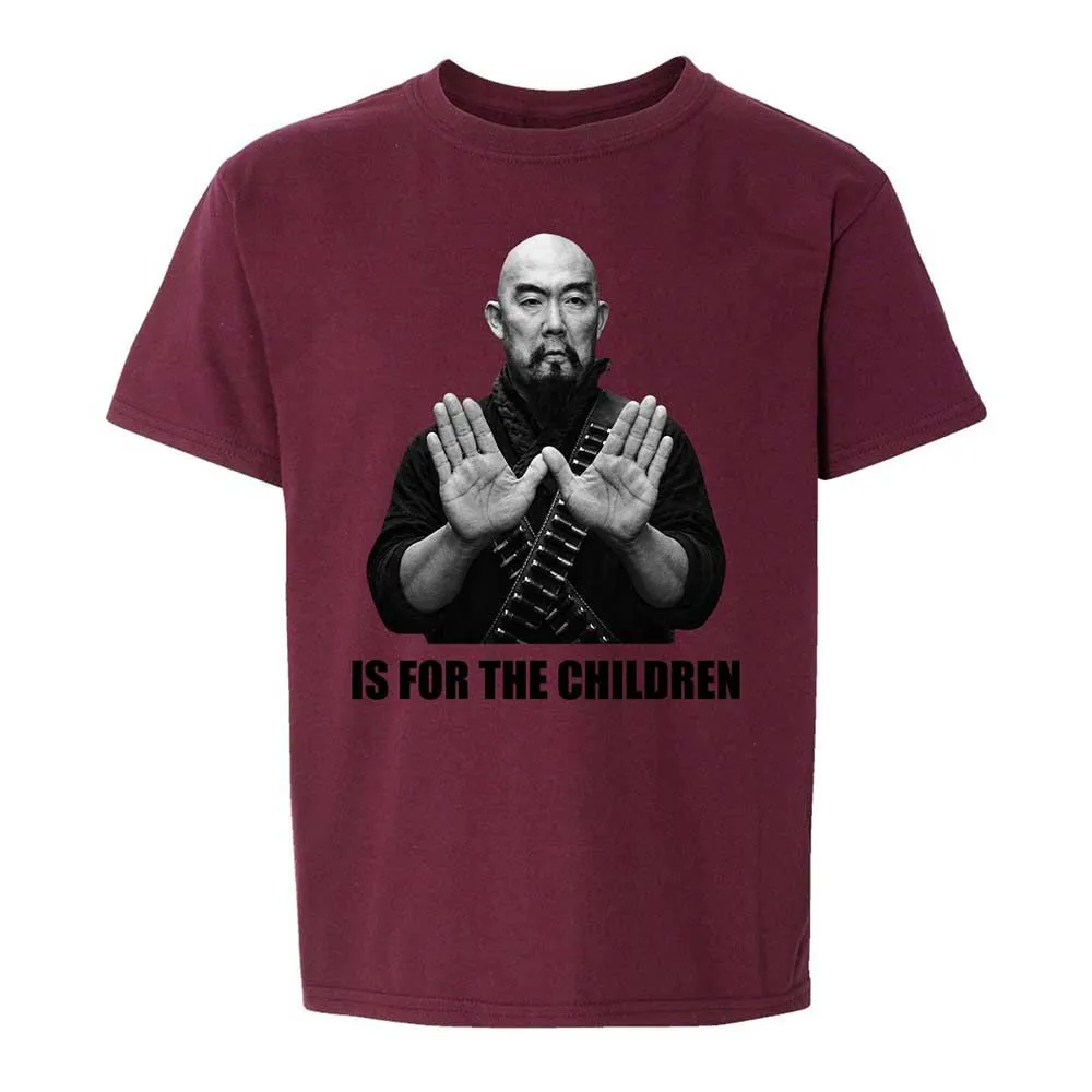 Kids T-Shirt - 6QQ3T334 - Maroon - 19