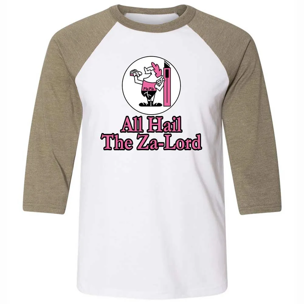 All Hail The Za-Lord - White/Heather Olive - 4