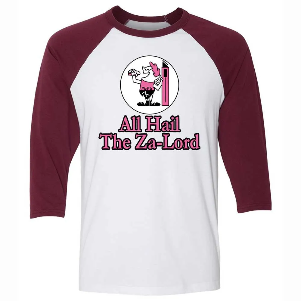 All Hail The Za-Lord - White/Maroon - 7