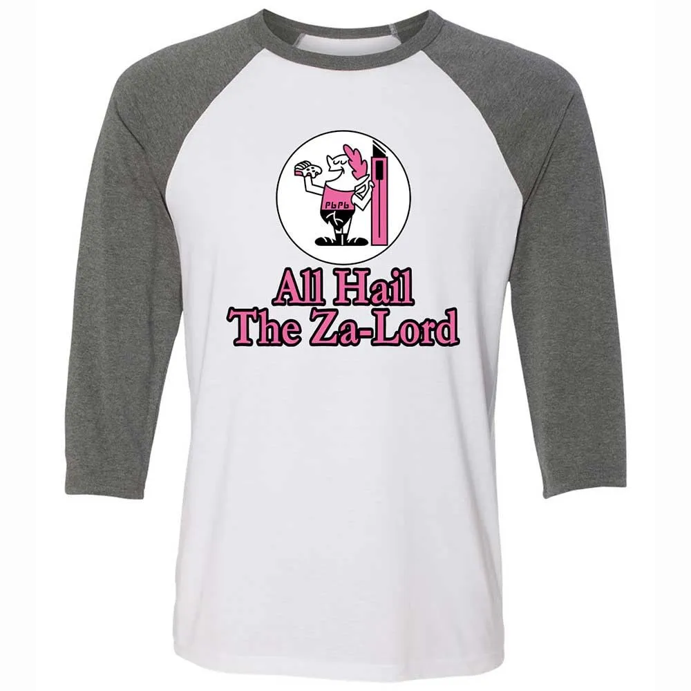 All Hail The Za-Lord - White/Deep Heather - 11