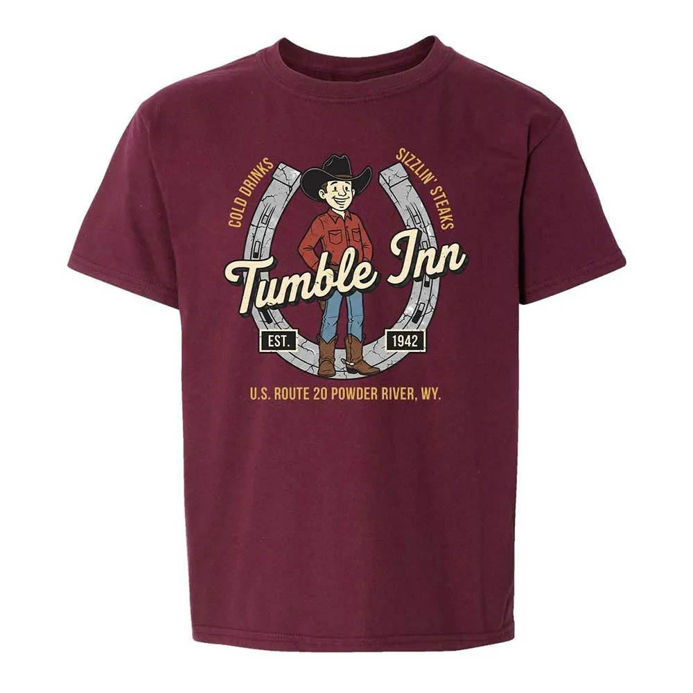 Kids T-Shirt - VBGKZWHE - Maroon - 19