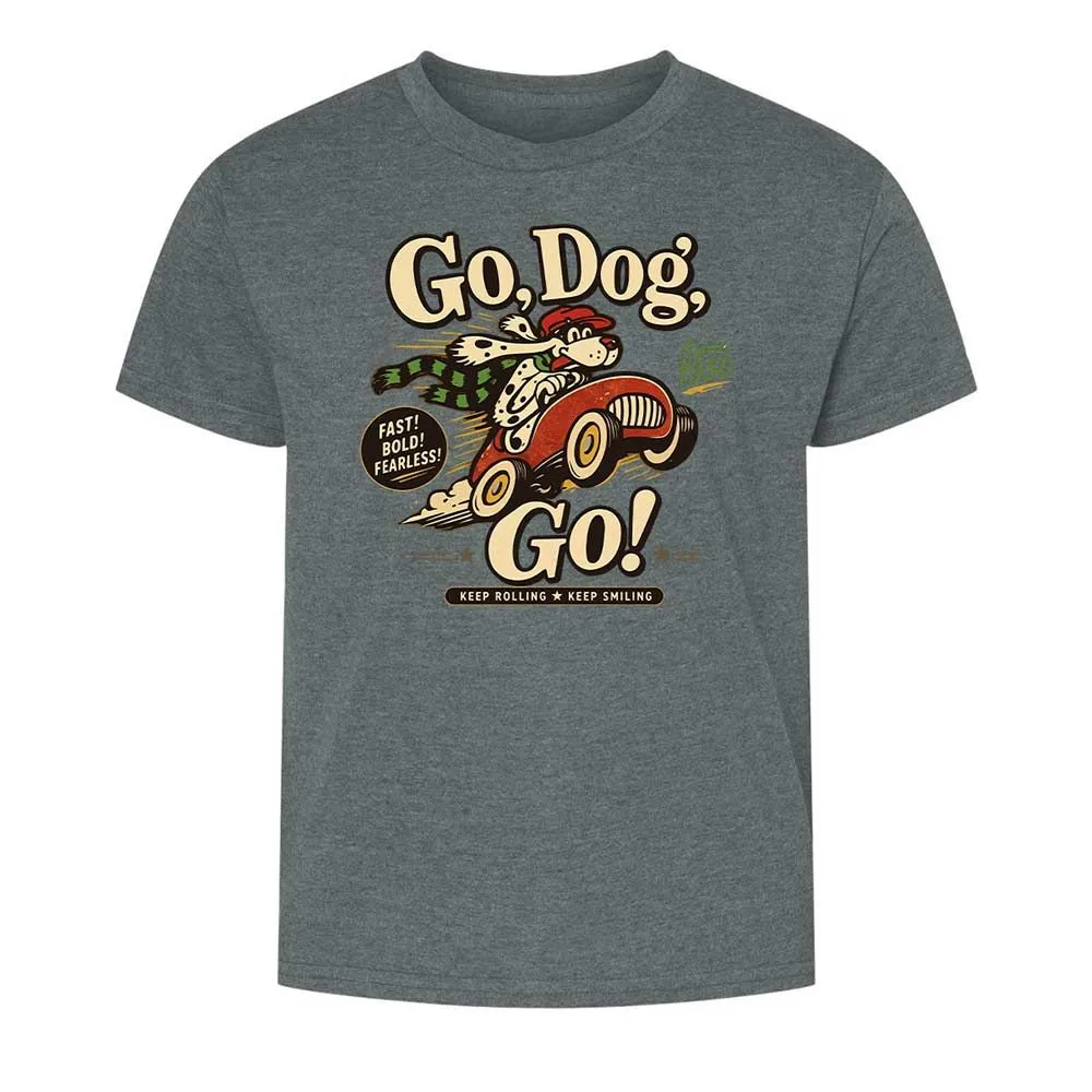 Kids T-Shirt - 1WQKDBPV - Dark Heather - 16