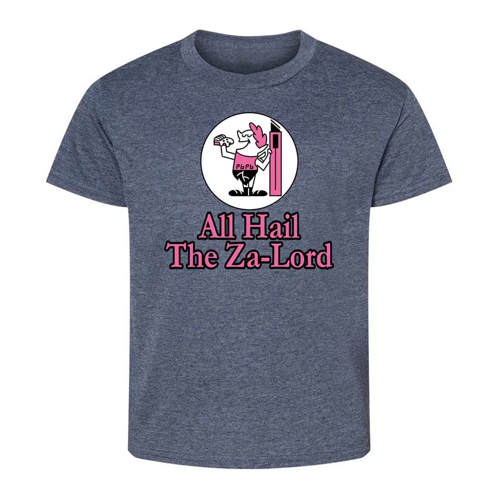 All Hail The Za-Lord - Heather Navy - 15