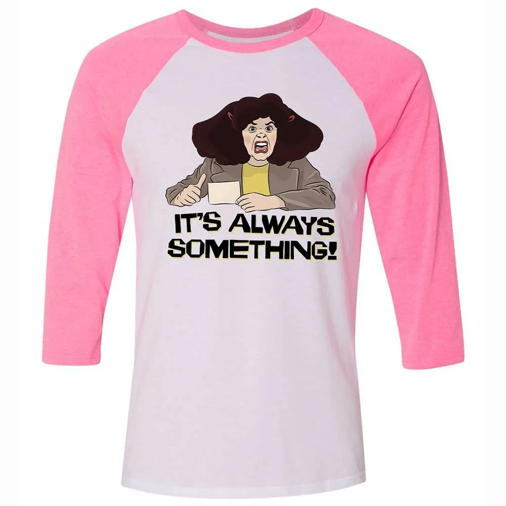 Unisex 3/4 Baseball Tee - 9N88G3P2 - White/Neon Pink - 12