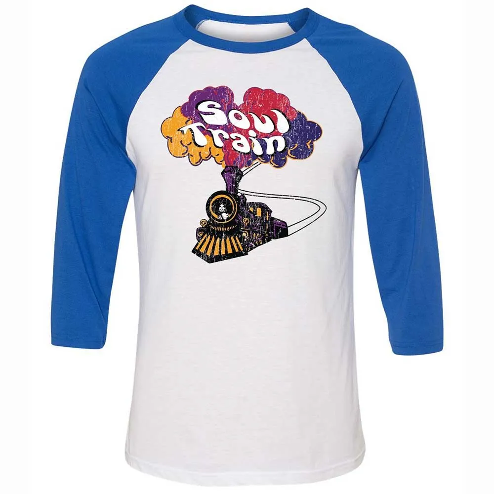 Unisex 3/4 Baseball Tee - K5JWLMM4 - White/True Royal - 10
