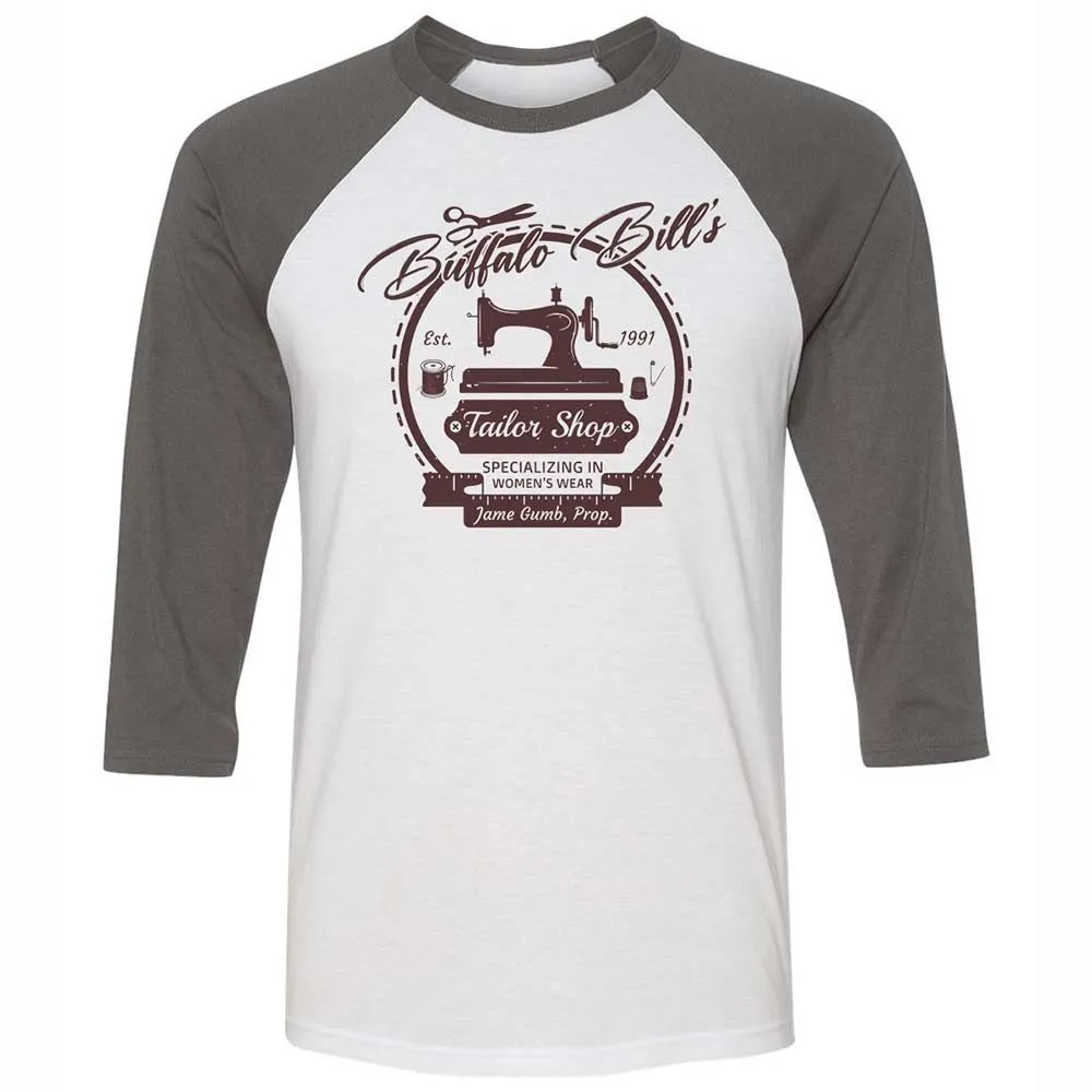 Unisex 3/4 Baseball Tee - 4U6E2BG2 - White/Asphalt - 2