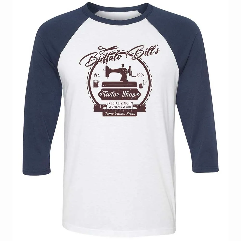Unisex 3/4 Baseball Tee - 4U6E2BG2 - White/Navy - 8