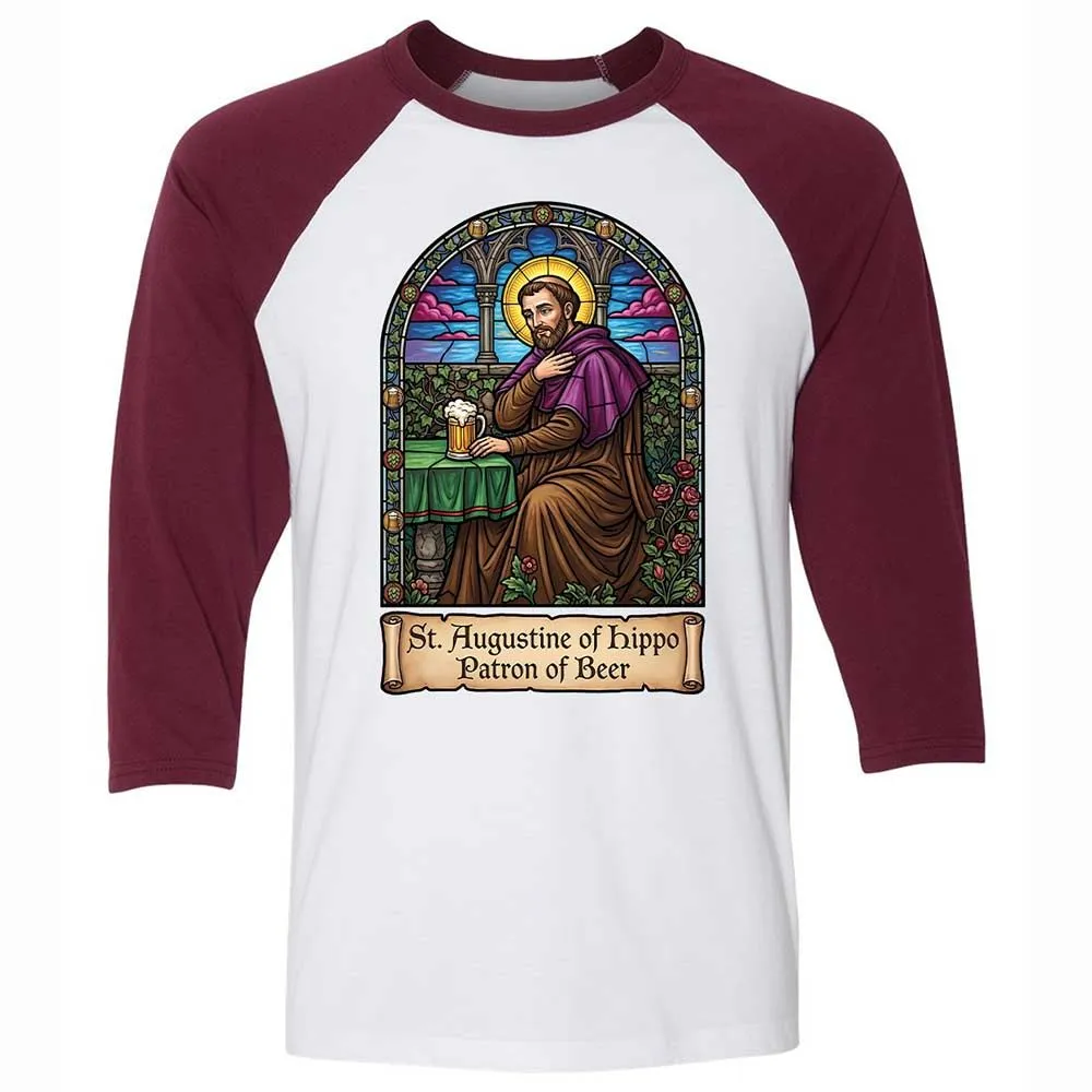 Patron of Beer - White/Maroon - 7