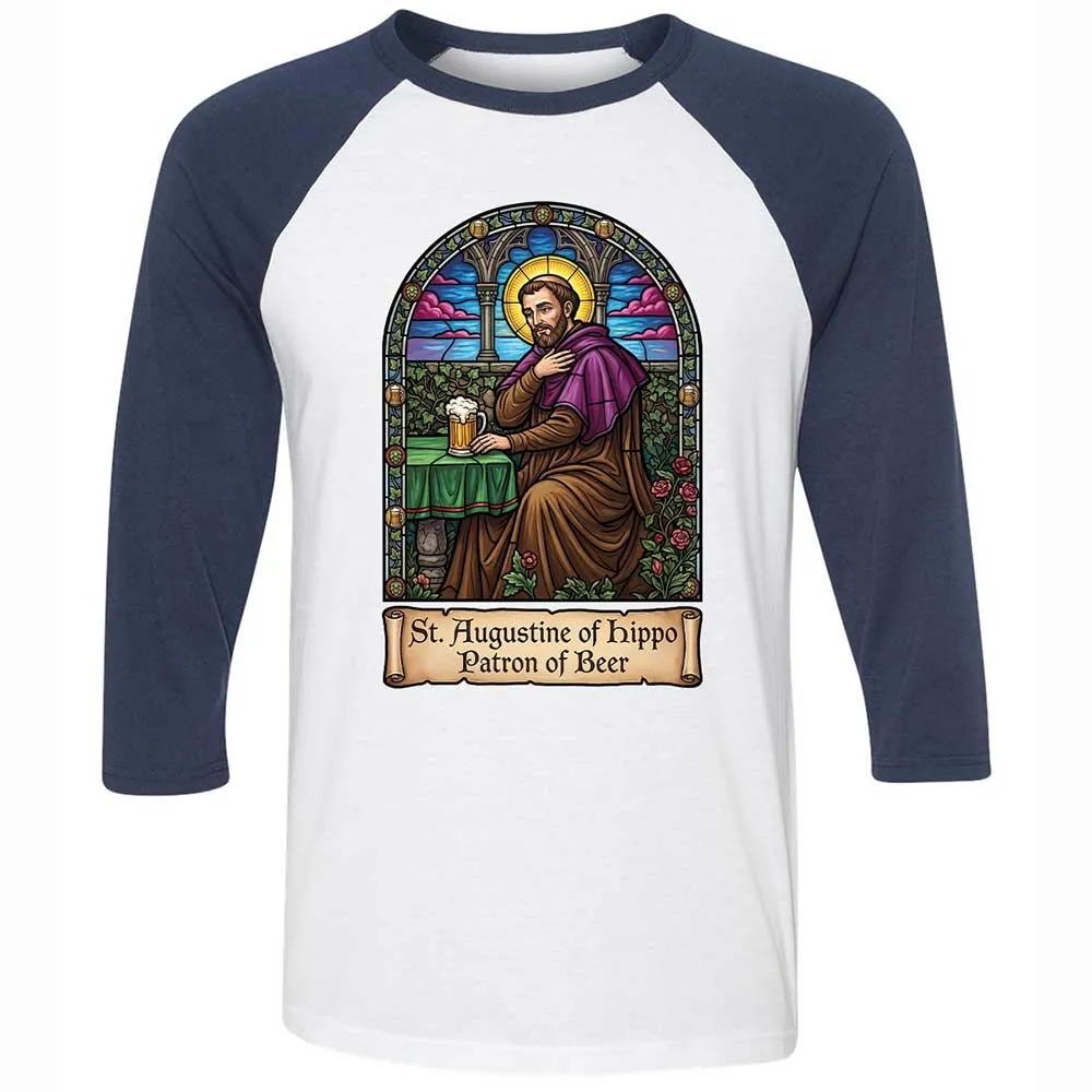 Patron of Beer - White/Navy - 8