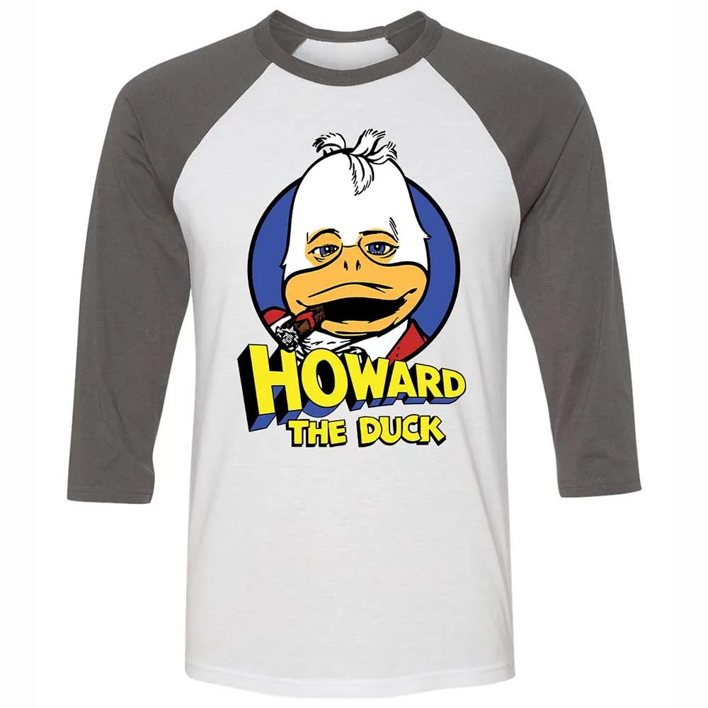 Unisex 3/4 Baseball Tee - 88W8EJKR - White/Asphalt - 2